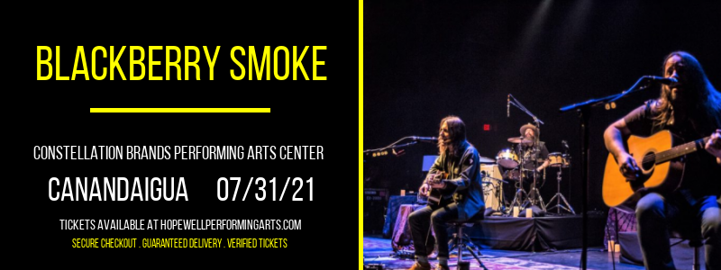 Blackberry Smoke at Constellation Brands Performing Arts Center tickets Blackberry Smoke at Constellation Brands Performing Arts Center