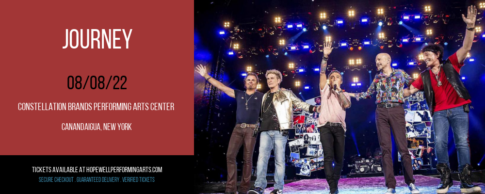 Journey at Constellation Brands Performing Arts Center tickets Journey at Constellation Brands Performing Arts Center