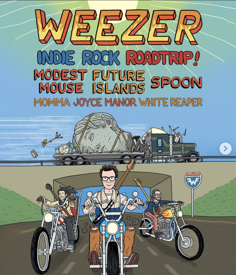 Weezer, Future Islands & Joyce Manor at Constellation Brands Performing Arts Center 