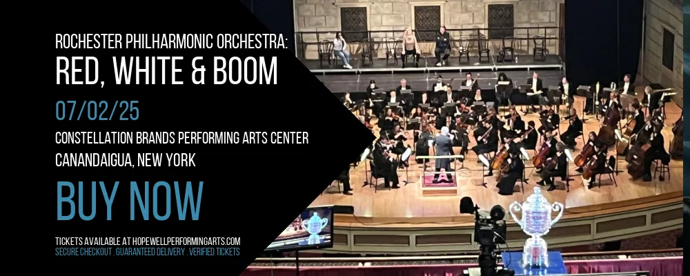 Rochester Philharmonic Orchestra at Constellation Brands Performing Arts Center