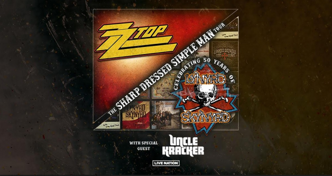 Lynyrd Skynyrd, ZZ Top & Uncle Kracker at Constellation Brands Performing Arts Center 