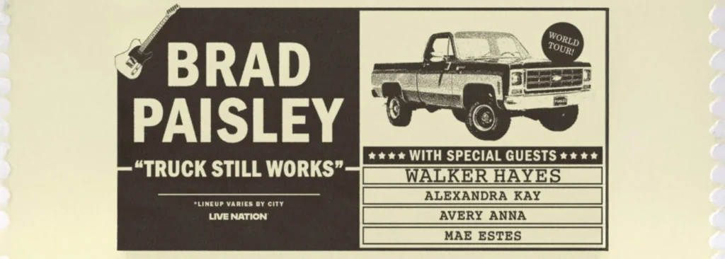 Brad Paisley at Constellation Brands Performing Arts Center