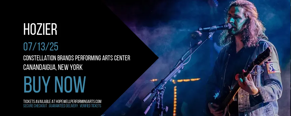 Hozier at Constellation Brands Performing Arts Center