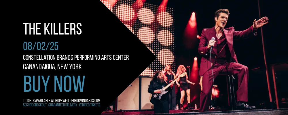 The Killers at Constellation Brands Performing Arts Center