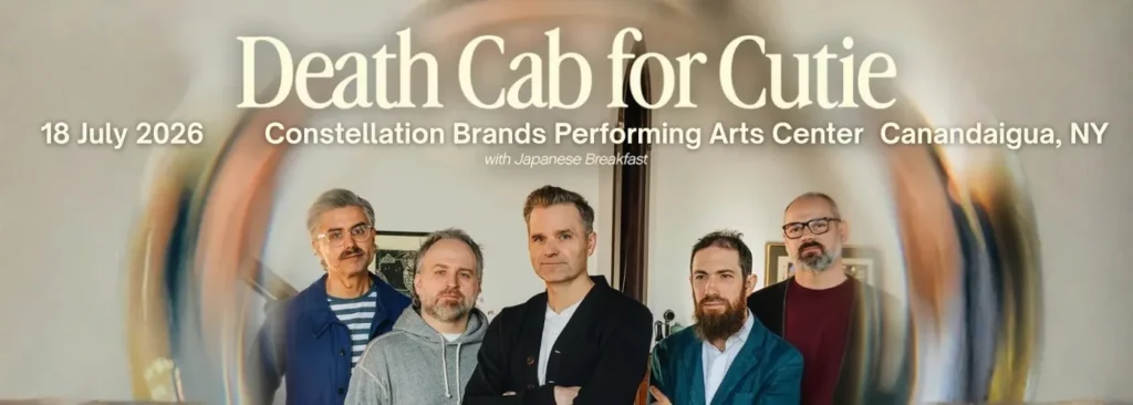 Death Cab for Cutie & Japanese Breakfast at Constellation Brands-Marvin Sands Performing Arts Center